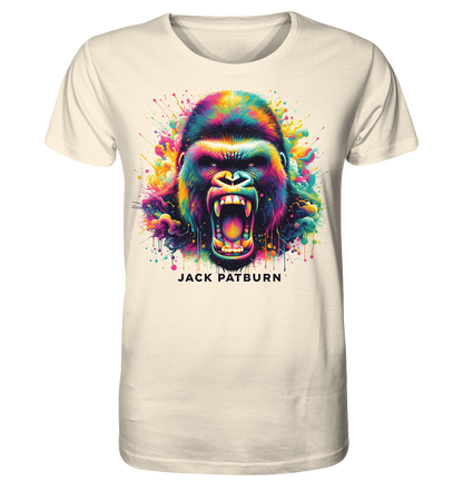 colored Gorilla Scream - Organic Shirt