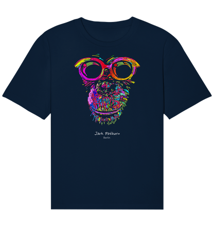 Nerdy Schimpanse - Organic Relaxed Shirt